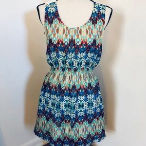 Multicolor Swim Cover Up
